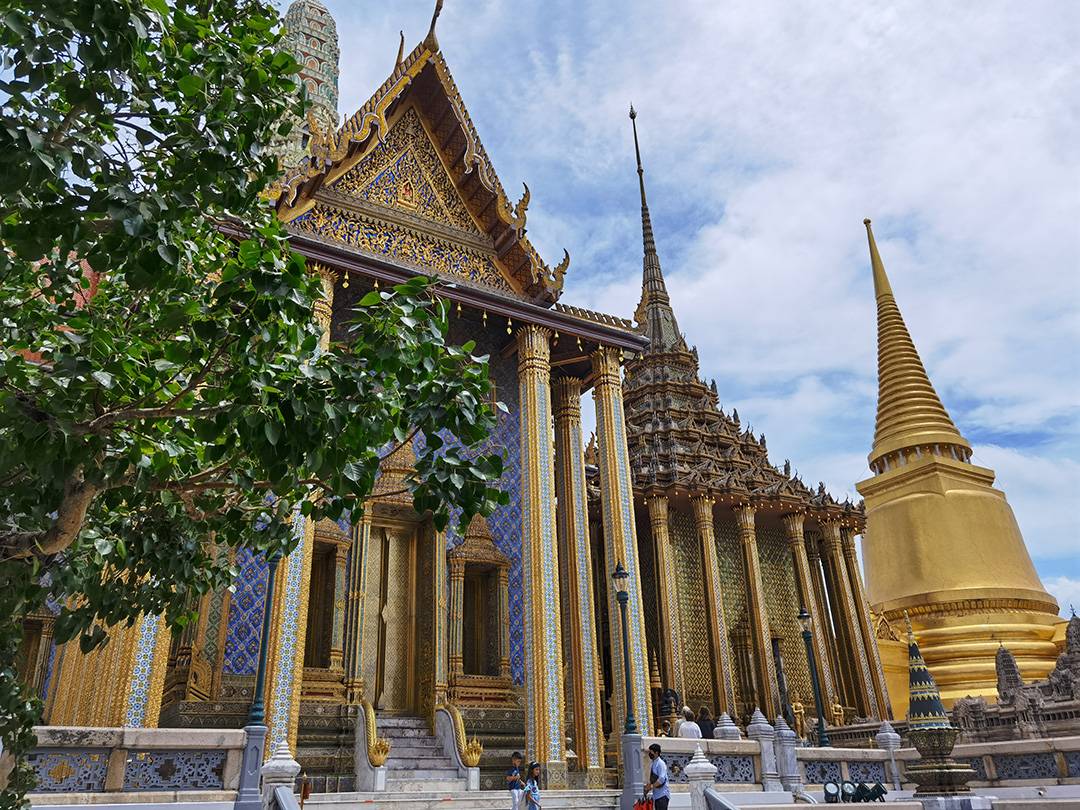 Detall Temple Gran Palau Reial, Bangkok, Caraalvent.cat
