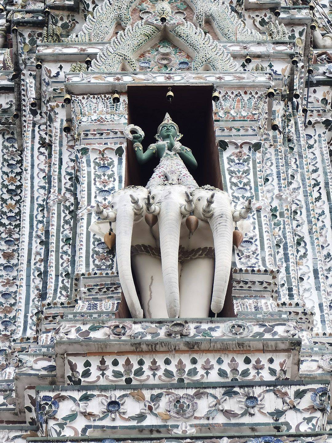 Detall Temple Gran Palau Reial, Bangkok, Caraalvent.cat