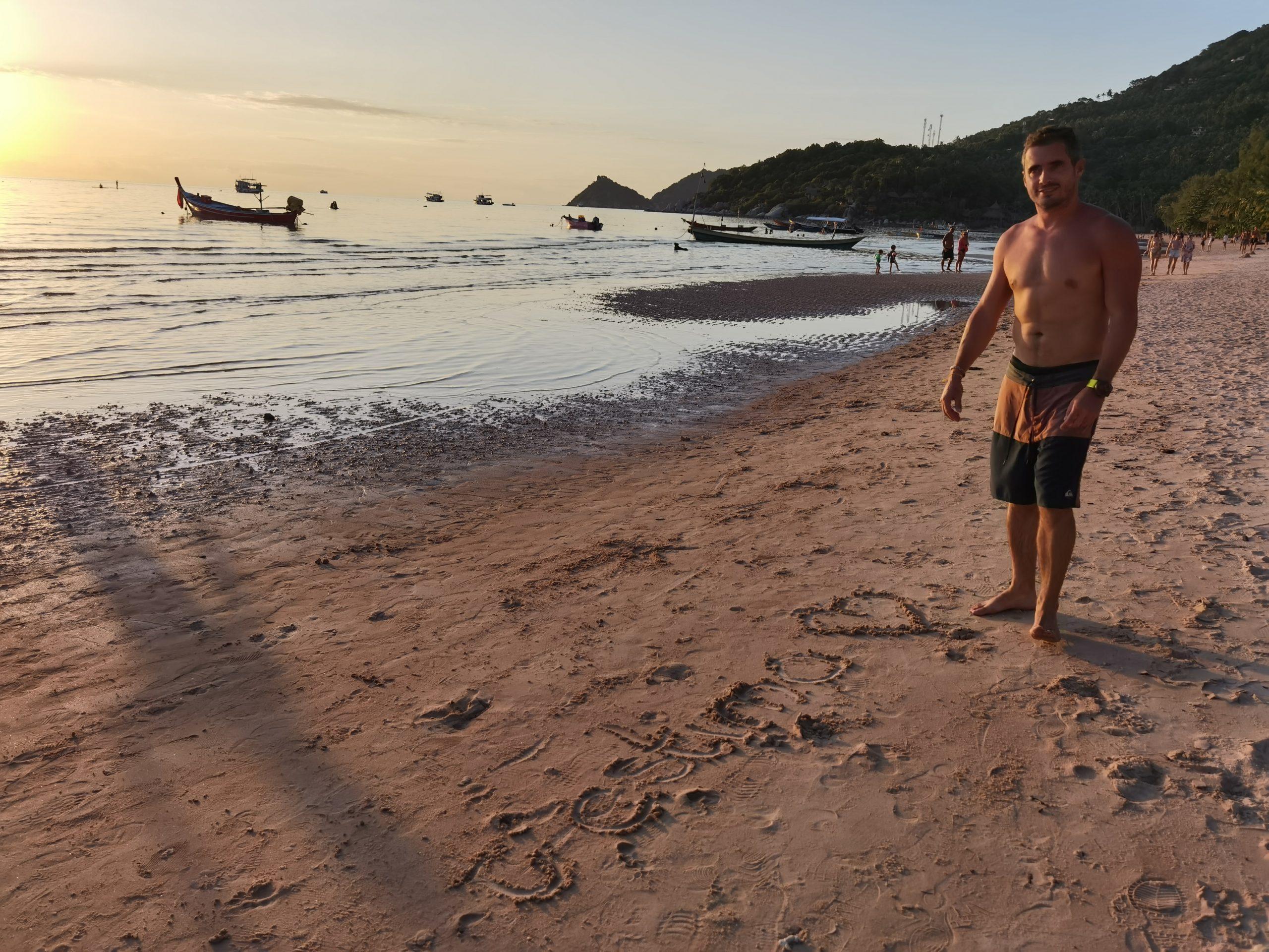 Sairee Beach, koh tao, Caraalvent.cat